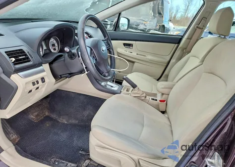 2013 Subaru Impreza Premium from USA, damaged, VIN JF1GPAC6XDH828943